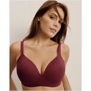 Knix Burgundy Bra